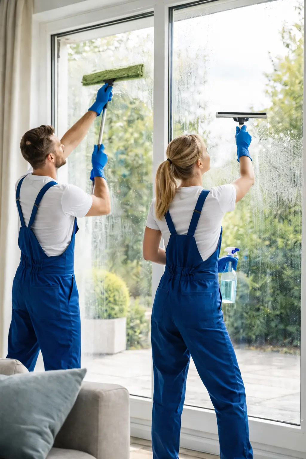 Mycie okien Katowice – duże przeszklenia i witryny